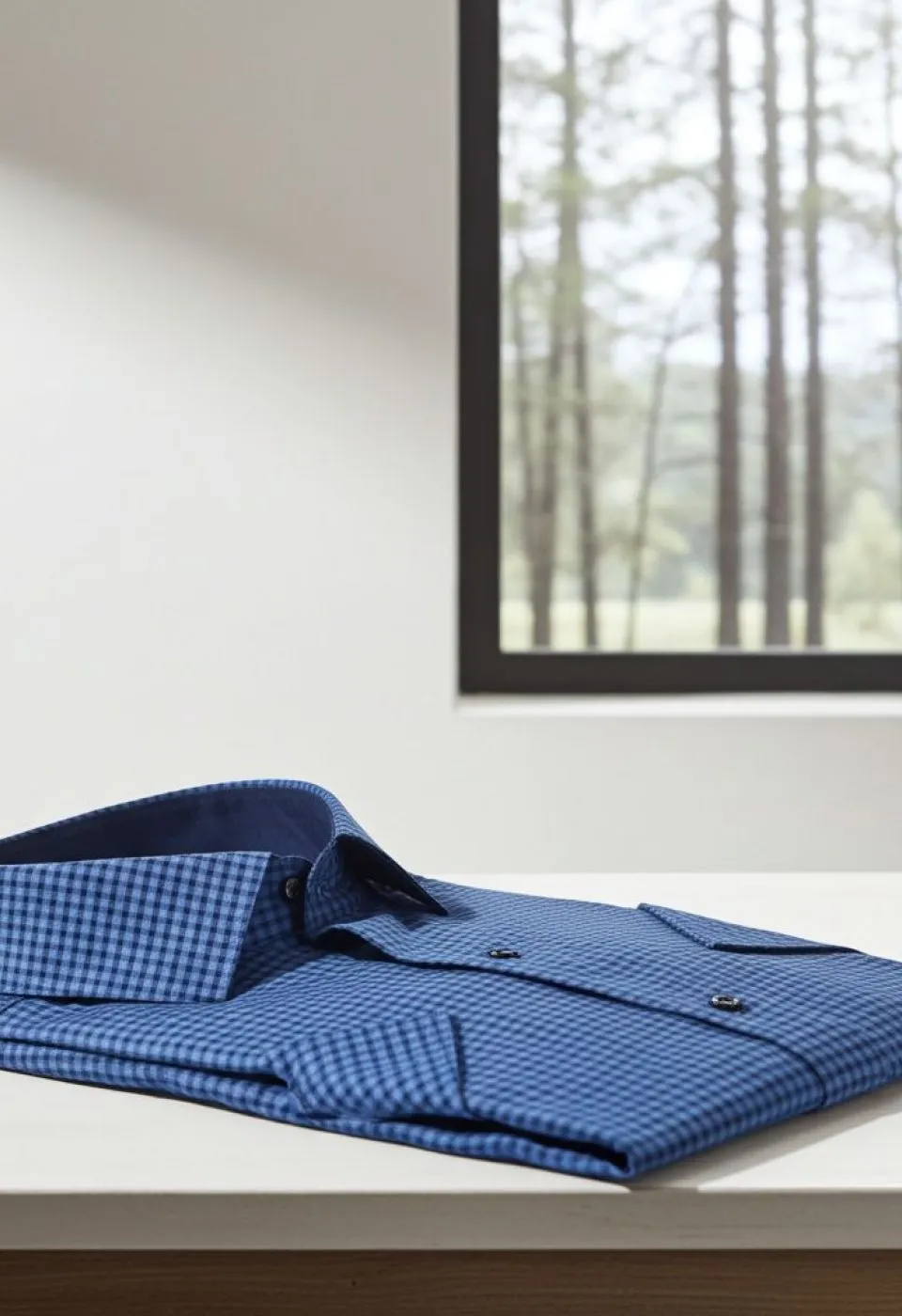 Slim Fit Kısa Kol Desenli Erkek Gömlek 3GMK321137004 - Giovanni Fratelli