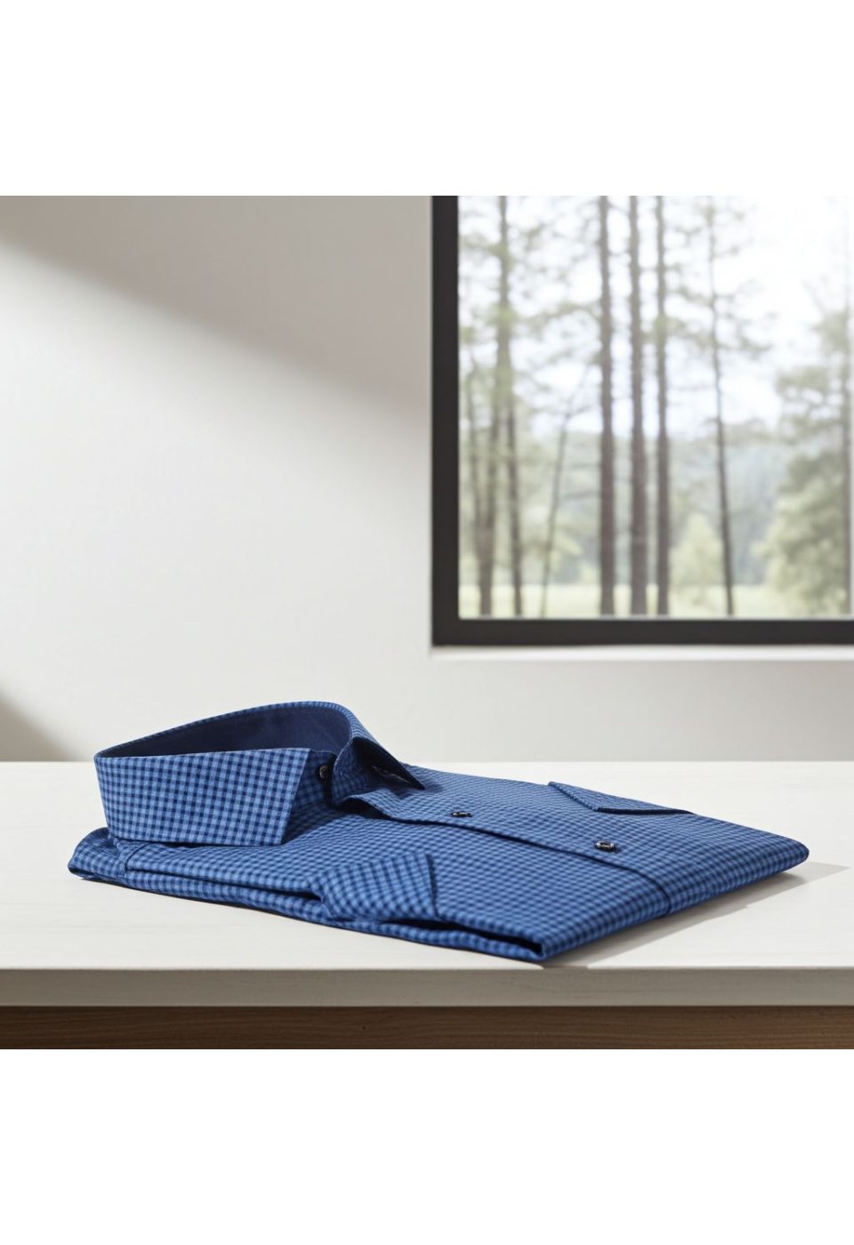 Slim Fit Kısa Kol Desenli Erkek Gömlek 3GMK321137004 - Giovanni Fratelli