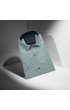 Slim Fit Kısa Kol Desenli Erkek Gömlek 3GMK321138002