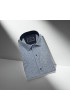 Slim Fit Kısa Kol Desenli Erkek Gömlek 3GMK321138003