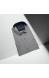 Slim Fit Kısa Kol Desenli Erkek Gömlek 3GMK321138004