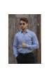 Slim Fit Uzun Kol Desenli Erkek Gömlek 3GMK311139007 Slim Fit Uzun Kol Desenli Erkek Gömlek 3GMK311139007