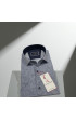 Slim Fit Kısa Kol Desenli Sıcak Baskı Erkek Gömlek 3GMK321154006