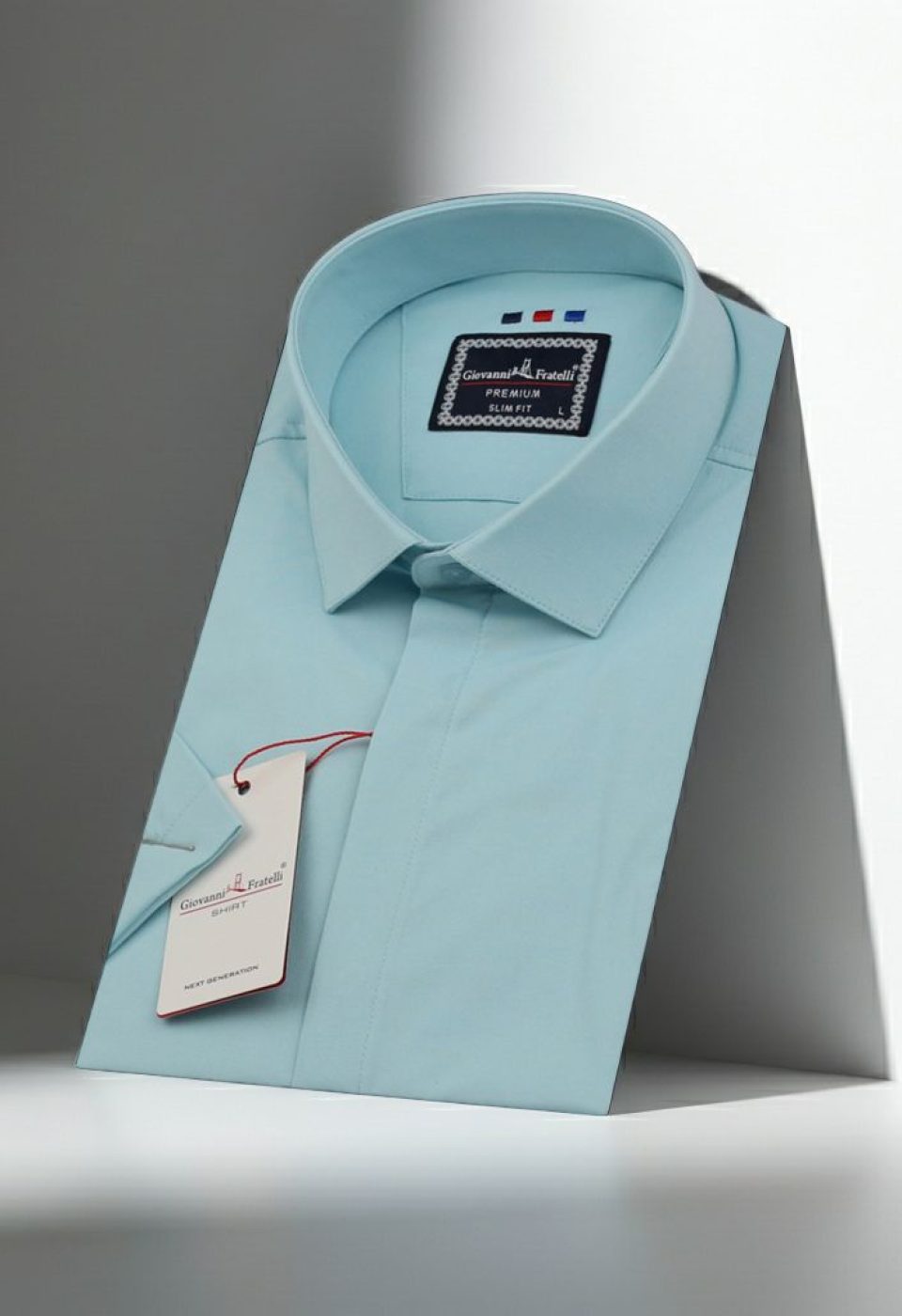Slim Fit Kısa Kol Düz Renk Oxford Erkek Gömlek 3GMK311169004