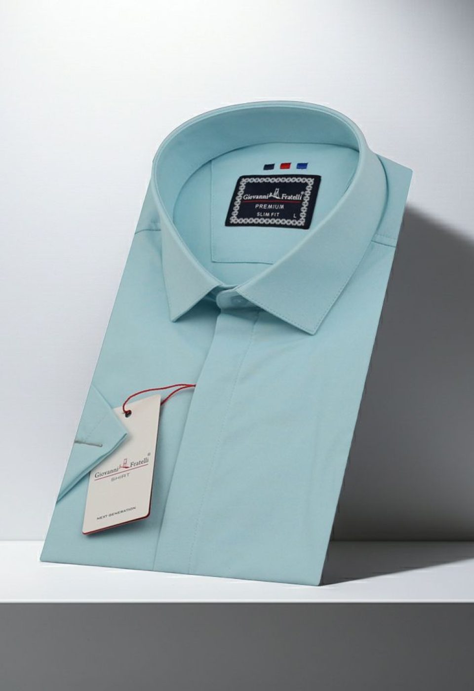 Slim Fit Kısa Kol Düz Renk Oxford Erkek Gömlek 3GMK311169004