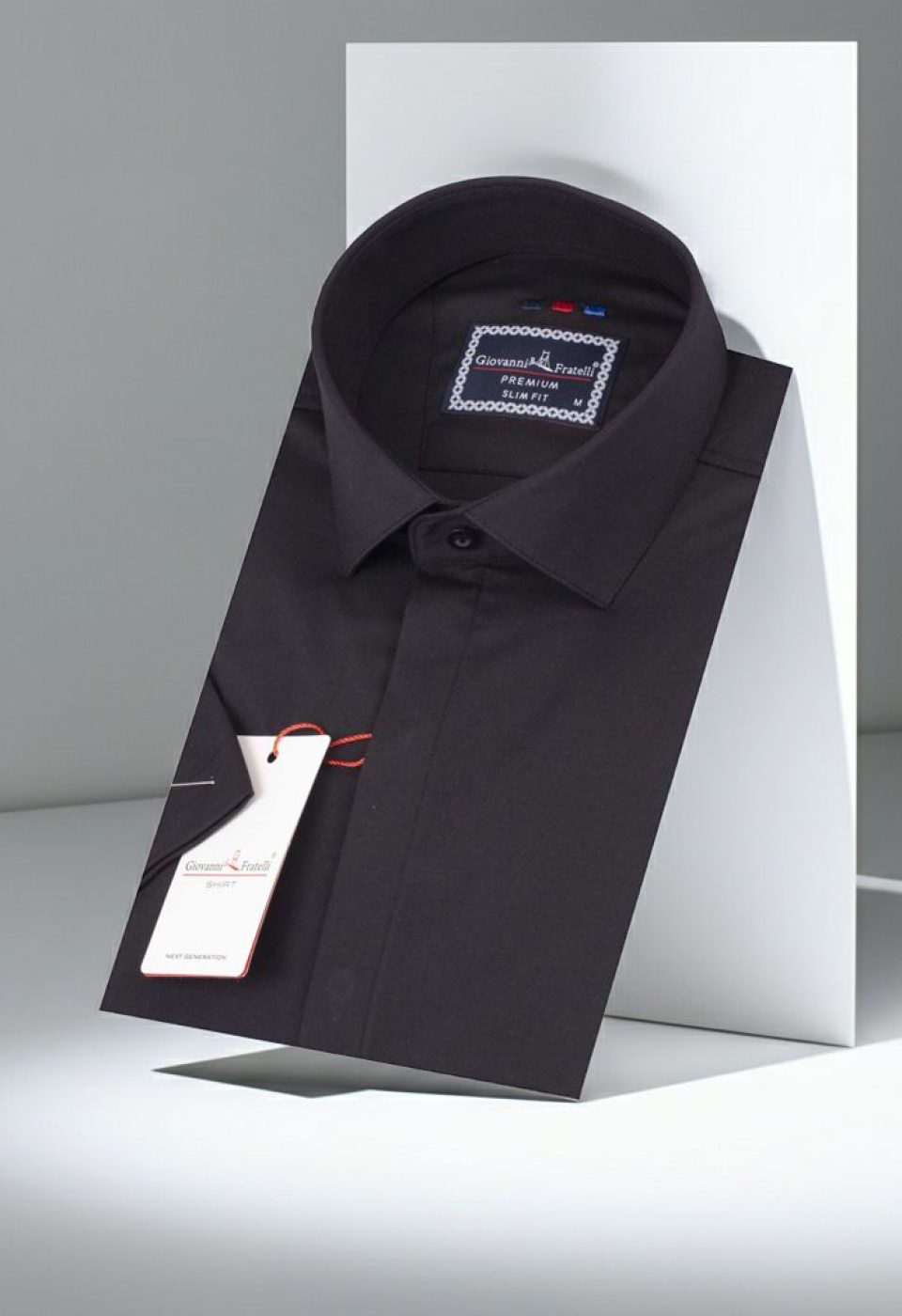 Slim Fit Kısa Kol Düz Renk Oxford Erkek Gömlek 3GMK311169005 - Giovanni Fratelli