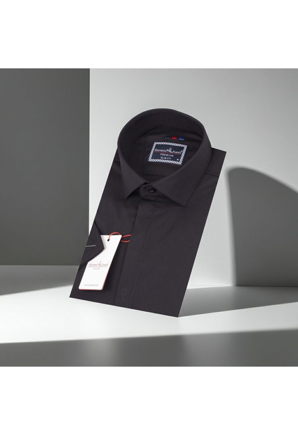 Slim Fit Kısa Kol Düz Renk Oxford Erkek Gömlek 3GMK311169005 - Giovanni Fratelli