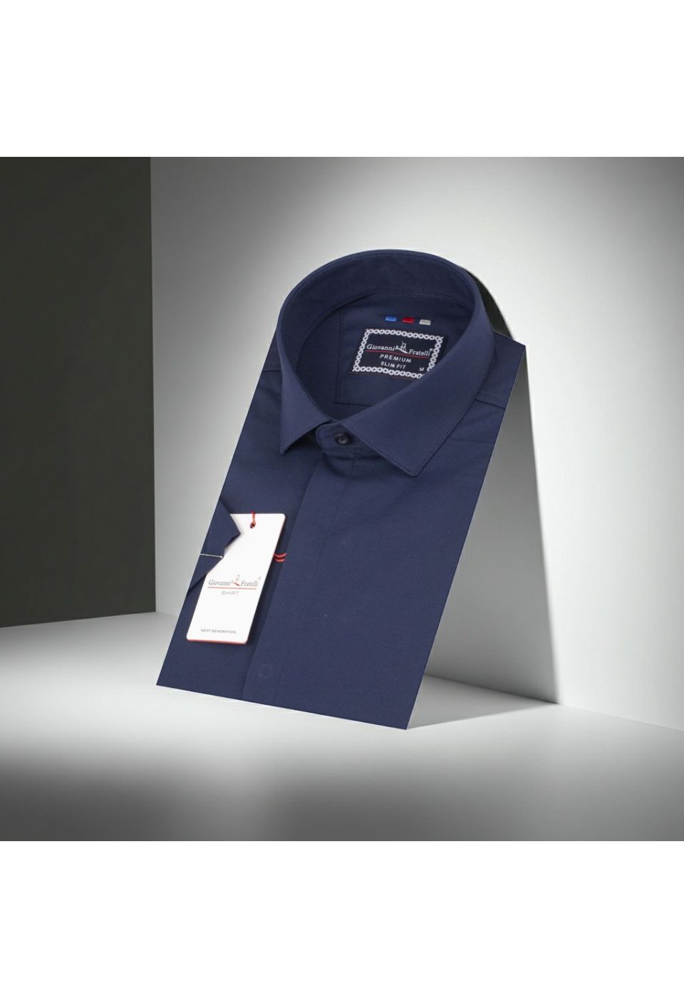 Slim Fit Kısa Kol Düz Renk Oxford Erkek Gömlek 3GMK311169006 - Giovanni Fratelli