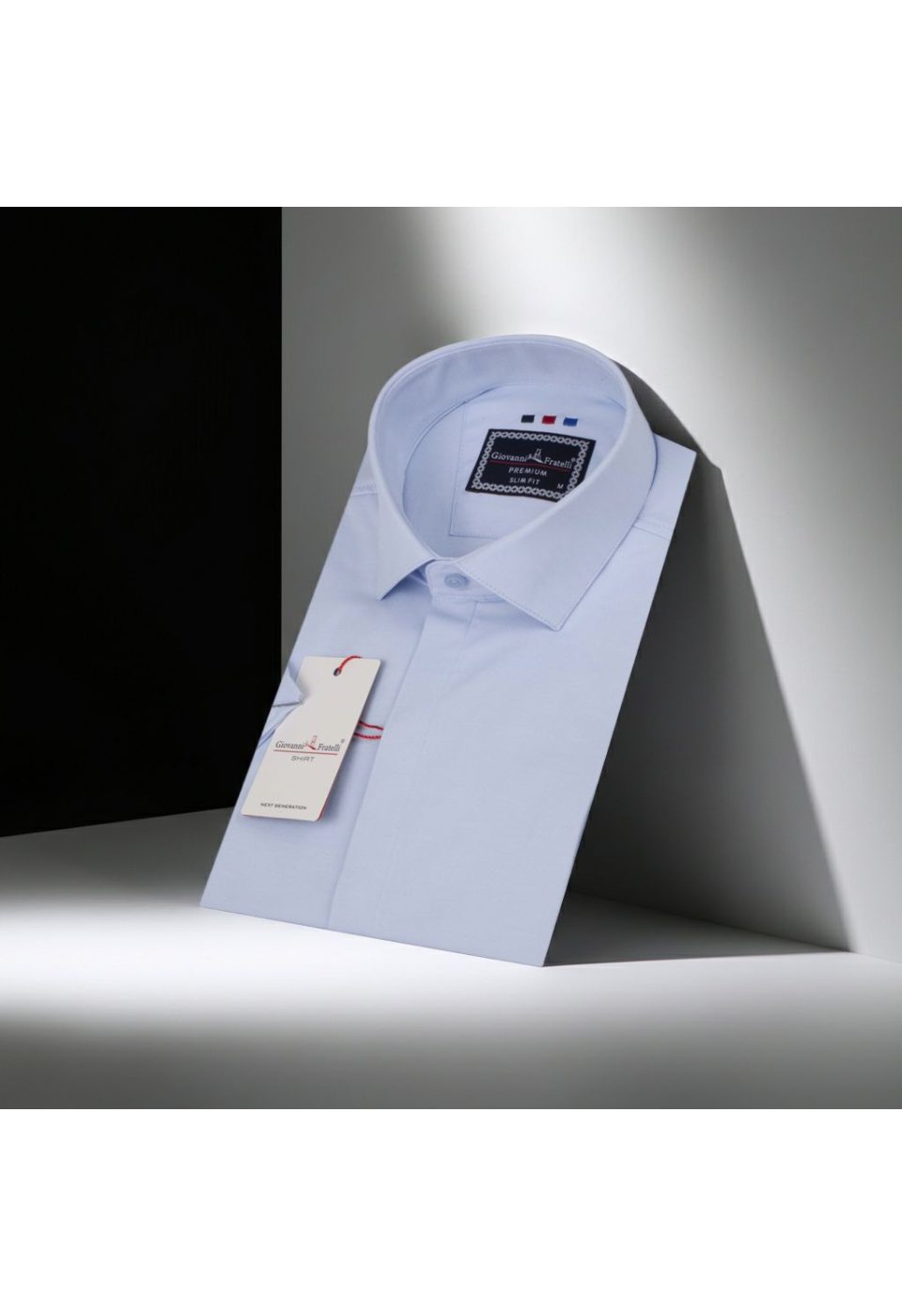 Slim Fit Kısa Kol Düz Renk Oxford Erkek Gömlek 3GMK311169007 - Giovanni Fratelli