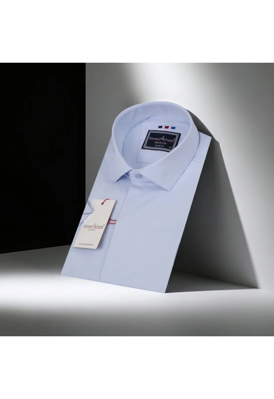 Slim Fit Kısa Kol Düz Renk Oxford Erkek Gömlek 3GMK311169007 - Giovanni Fratelli