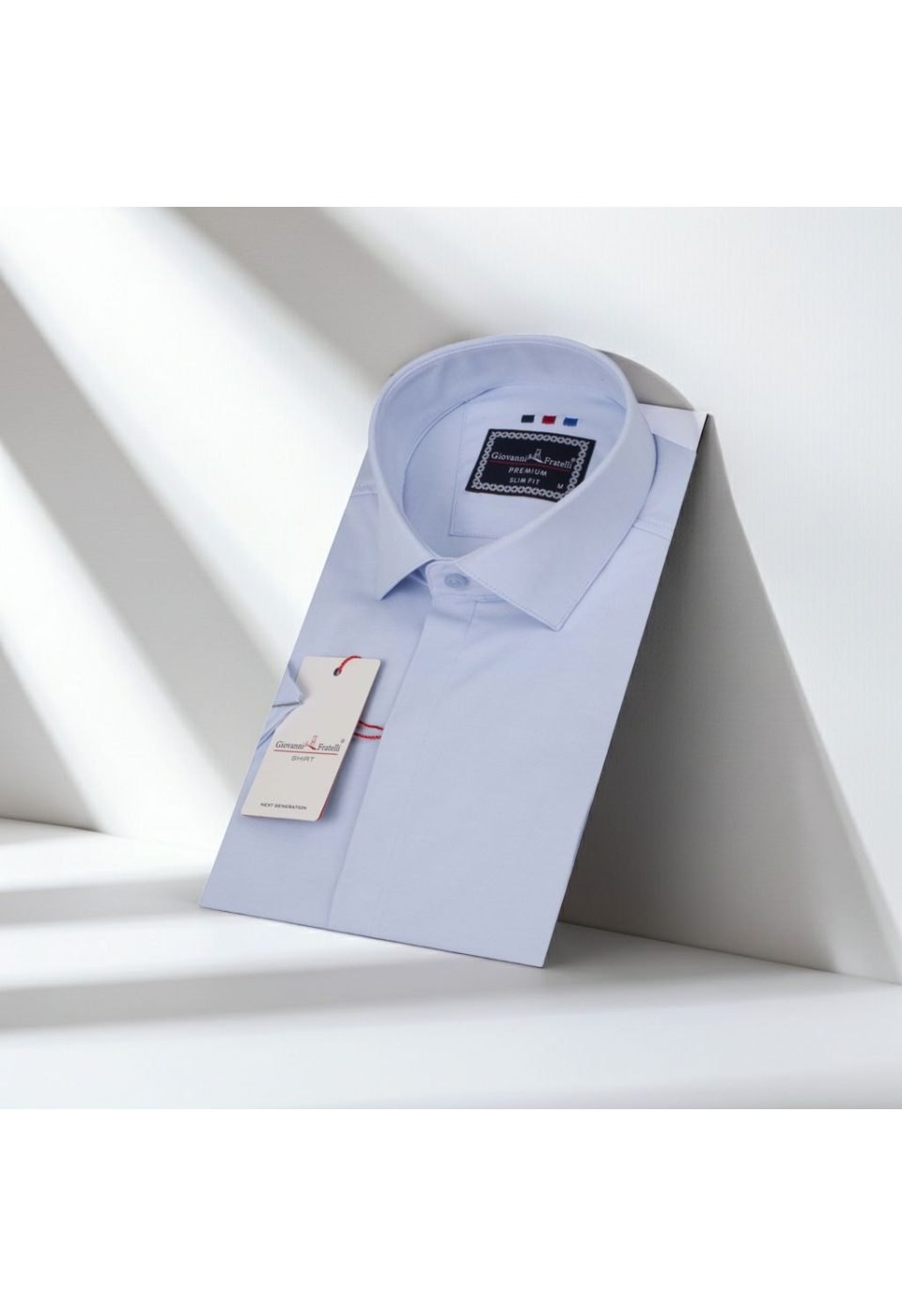 Slim Fit Kısa Kol Düz Renk Oxford Erkek Gömlek 3GMK311169007 - Giovanni Fratelli