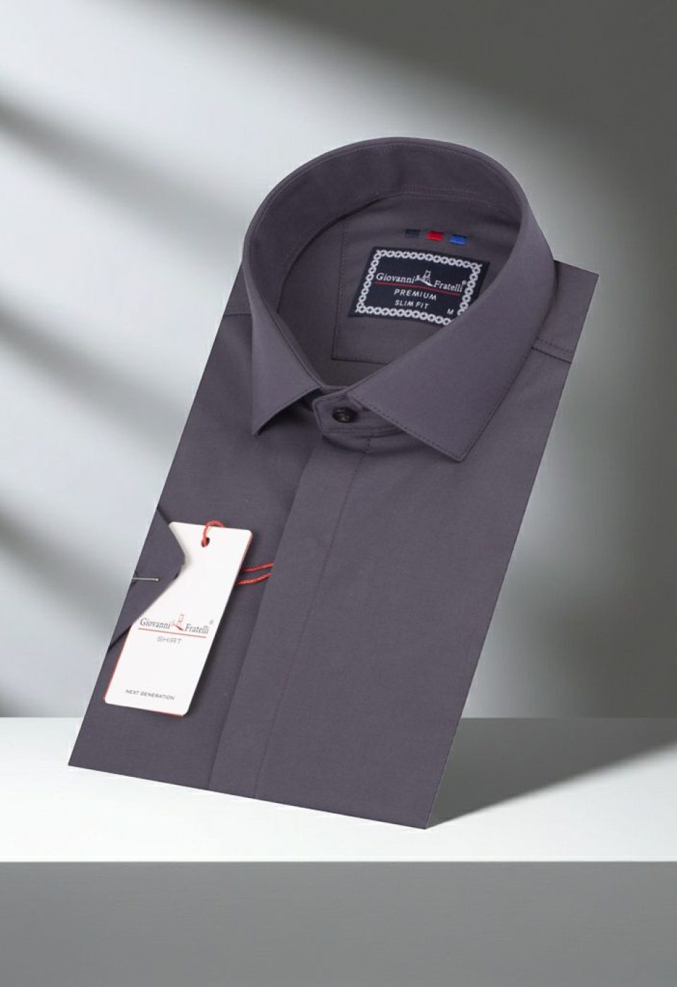 Slim Fit Kısa Kol Düz Renk Oxford Erkek Gömlek 3GMK311169008