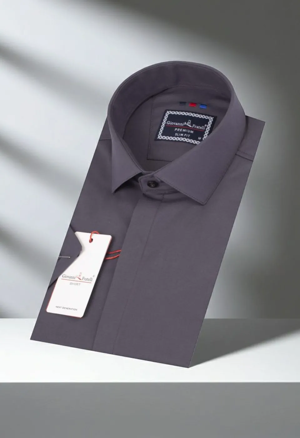 Slim Fit Kısa Kol Düz Renk Oxford Erkek Gömlek 3GMK311169008