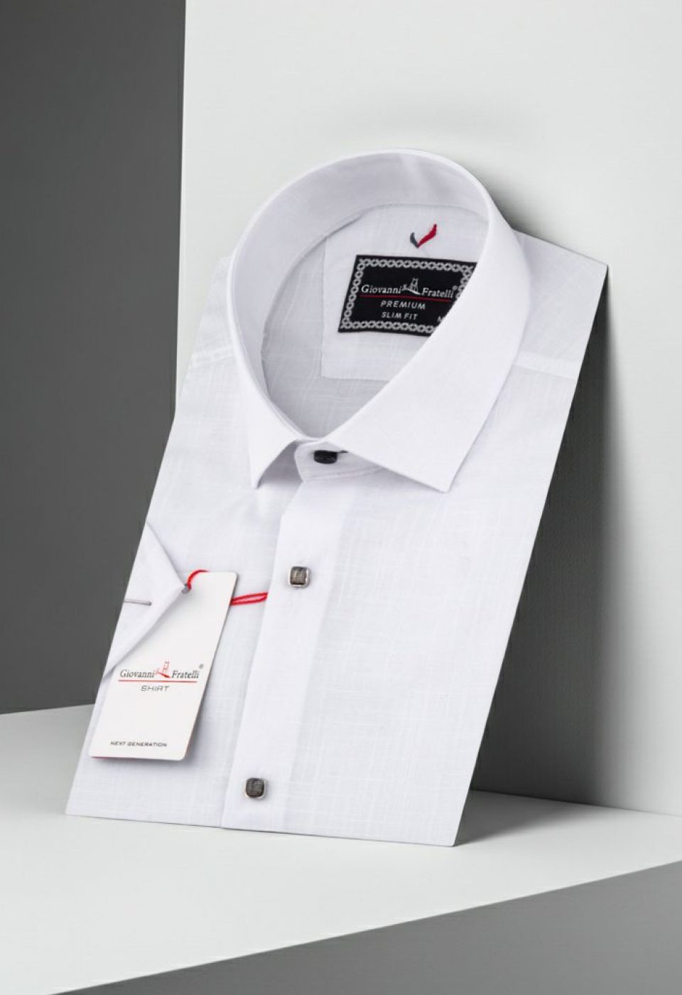 Slim Fit Kısa Kol Düz Renk Erkek Gömlek 3GMK311171001