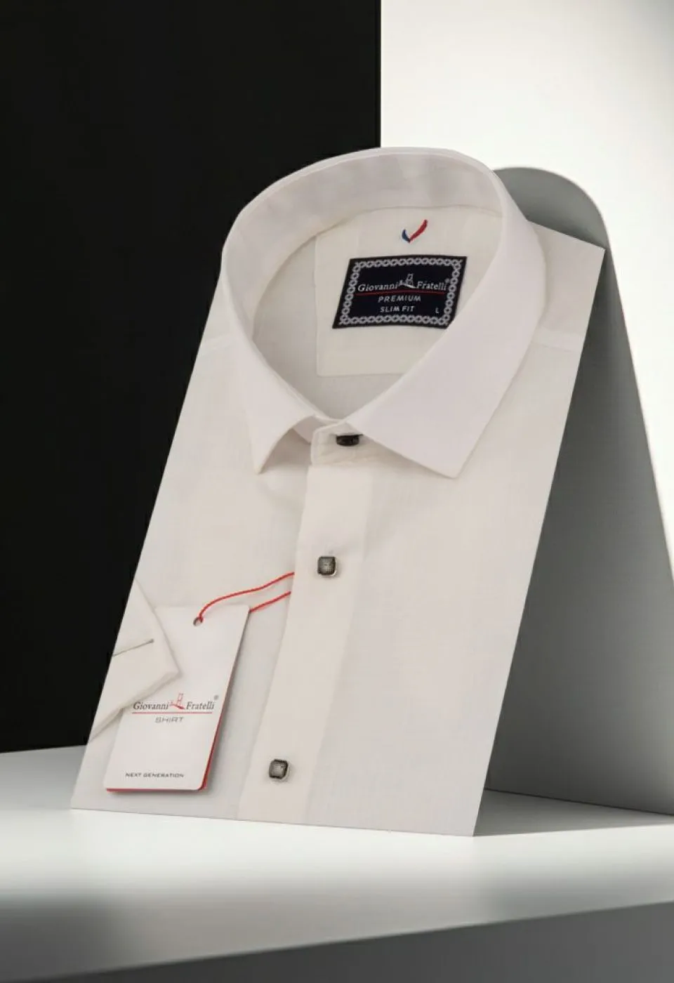 Slim Fit Kısa Kol Düz Renk Erkek Gömlek 3GMK311171002