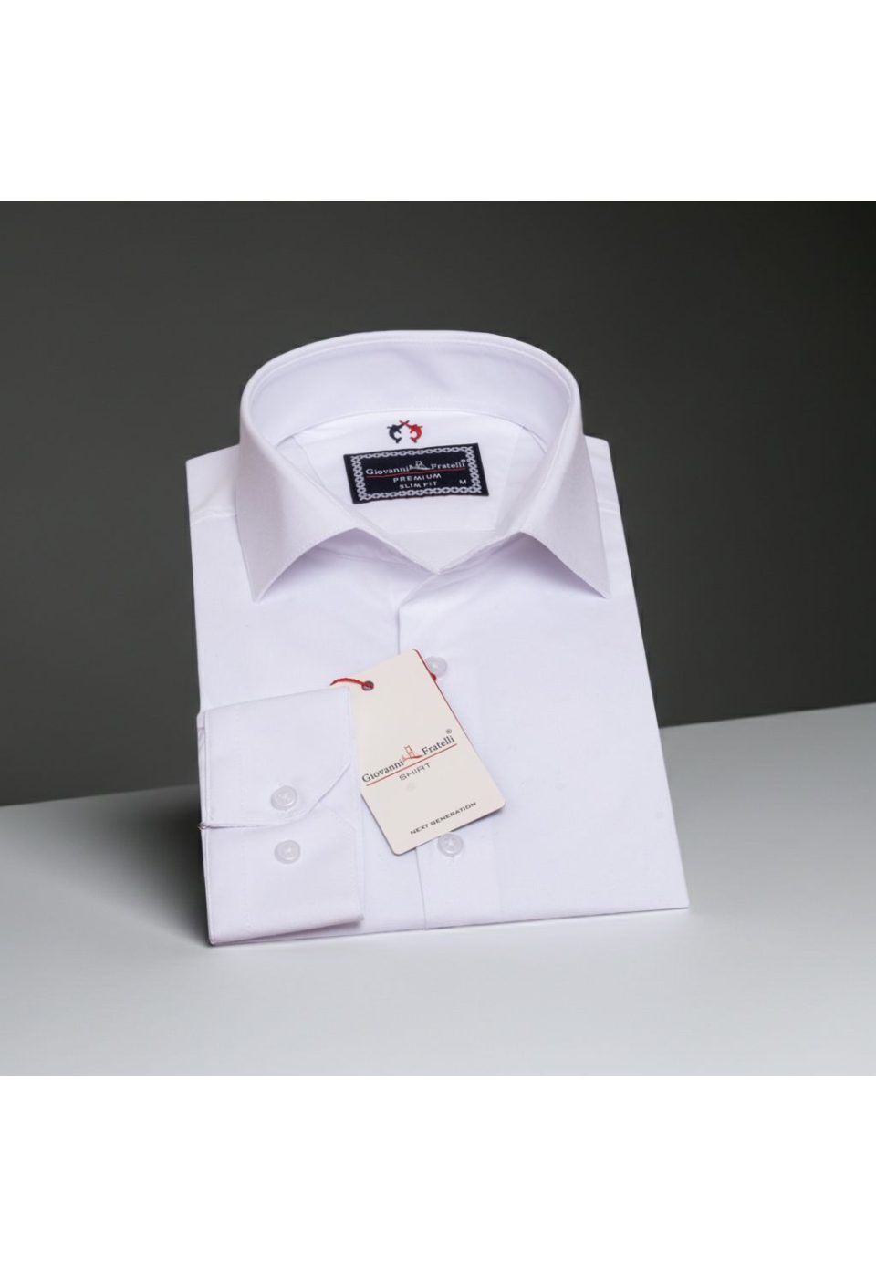 Slim Fit Uzun Kol Düz Renk Oxford Erkek Gömlek 3GMK321171001 - Giovanni Fratelli