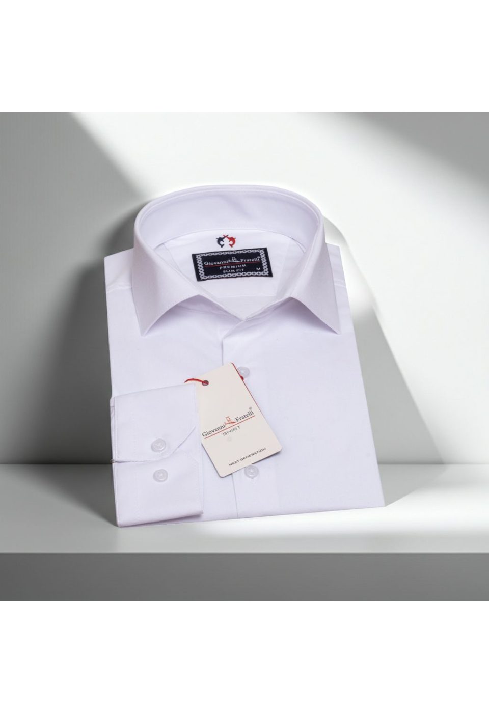 Slim Fit Uzun Kol Düz Renk Oxford Erkek Gömlek 3GMK321171001 - Giovanni Fratelli
