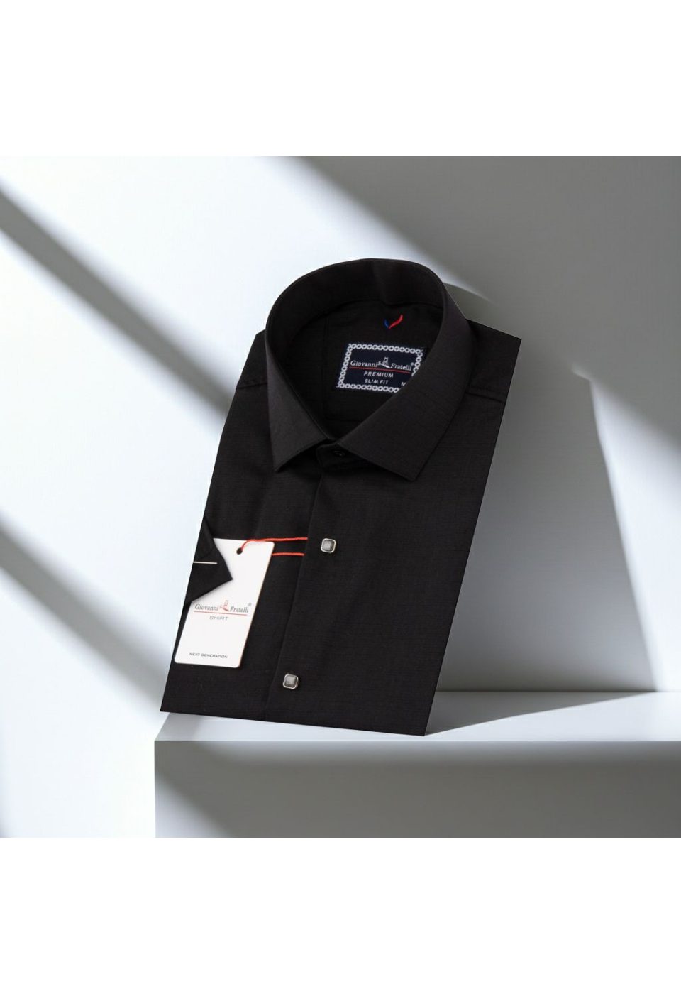 1171 CR K 009 Slim Fit Kısa Kol Düz Renk Erkek Gömlek 3GMK311171009 - Giovanni Fratelli