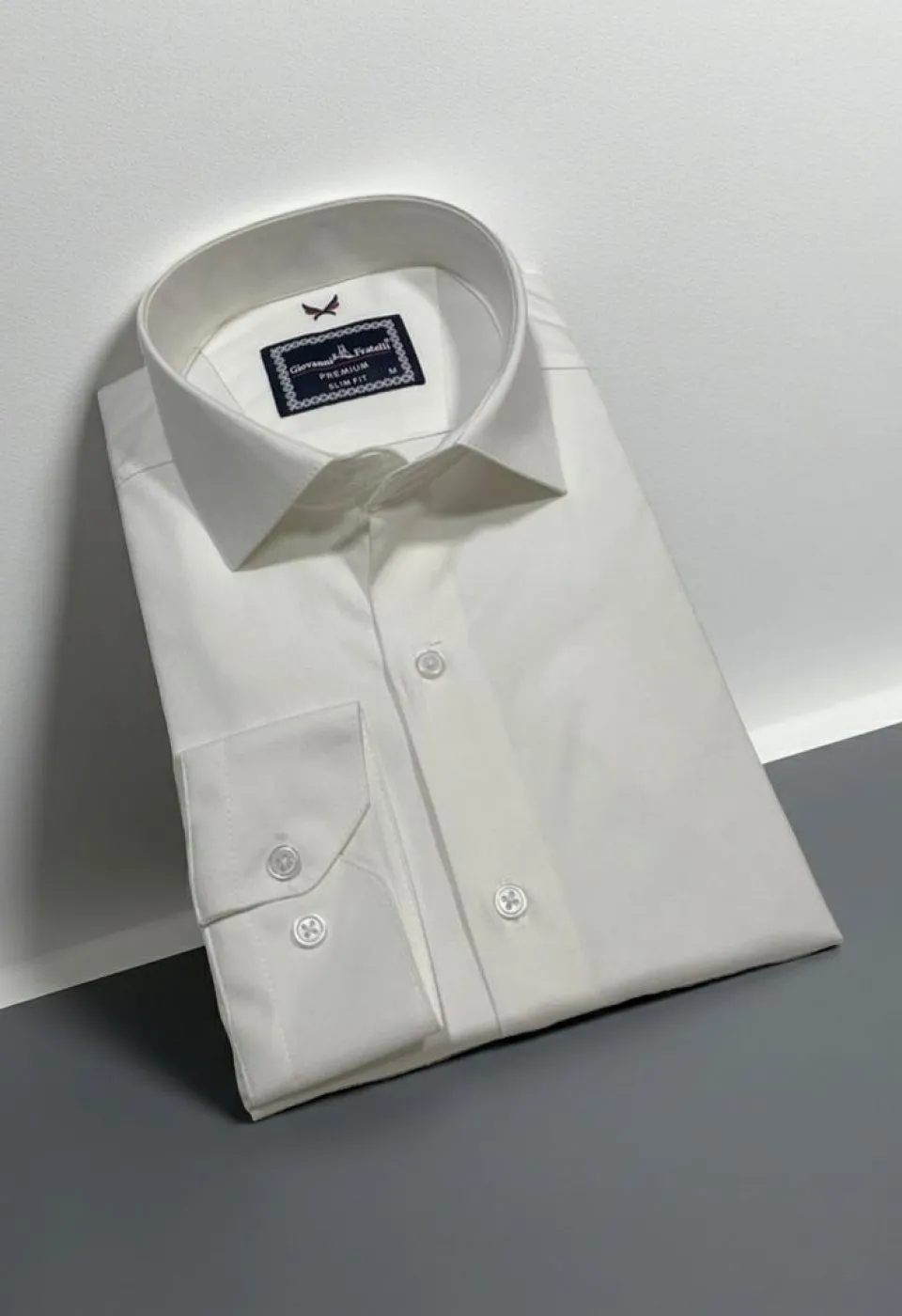 Slim Fit Uzun Kol Düz Renk Oxford Erkek Gömlek 3GMK321171002 - Giovanni Fratelli