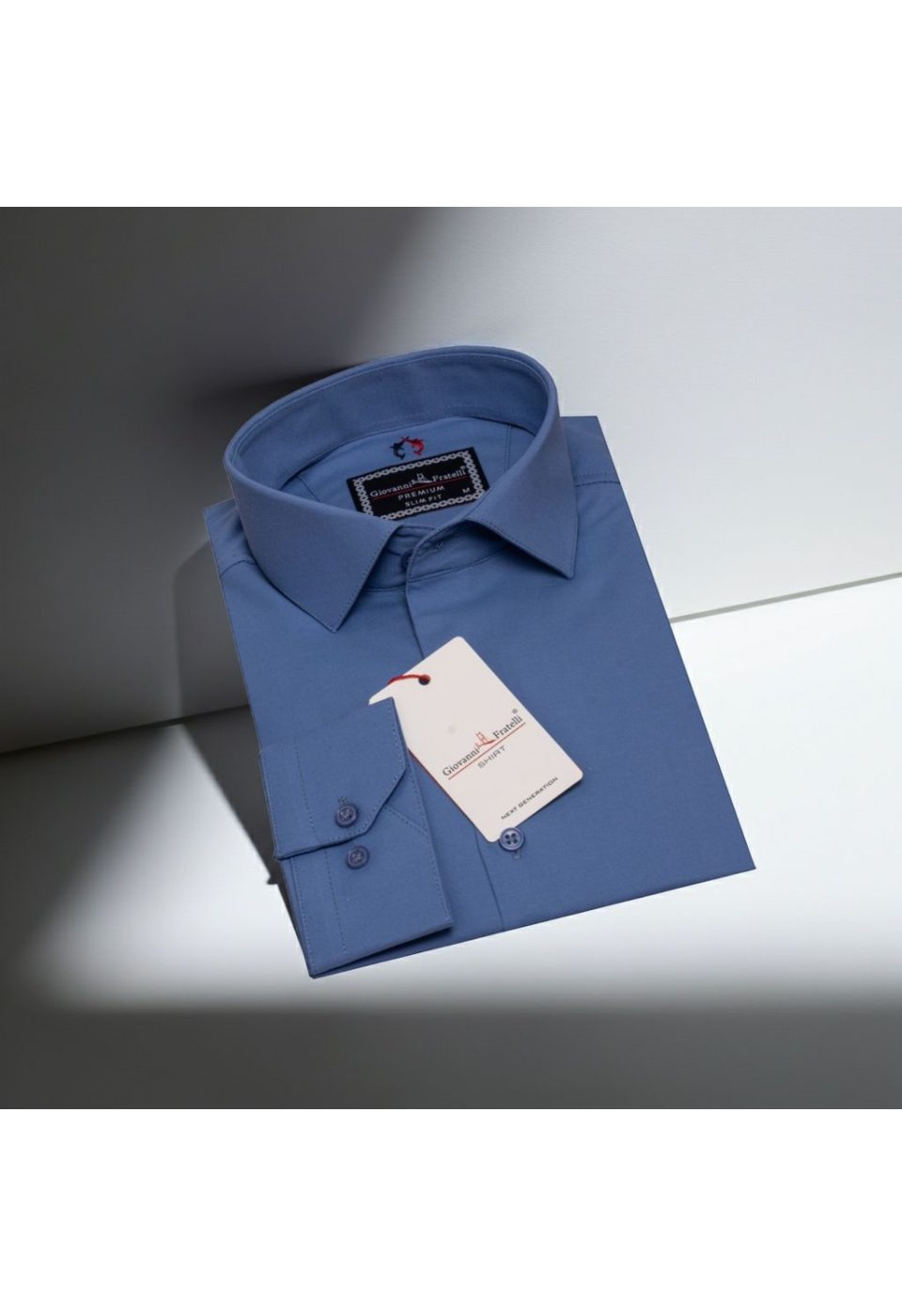 1171 CR OXFORD 004 Slim Fit Uzun Kol Düz Renk Oxford Erkek Gömlek 3GMK321171004 - Giovanni Fratelli