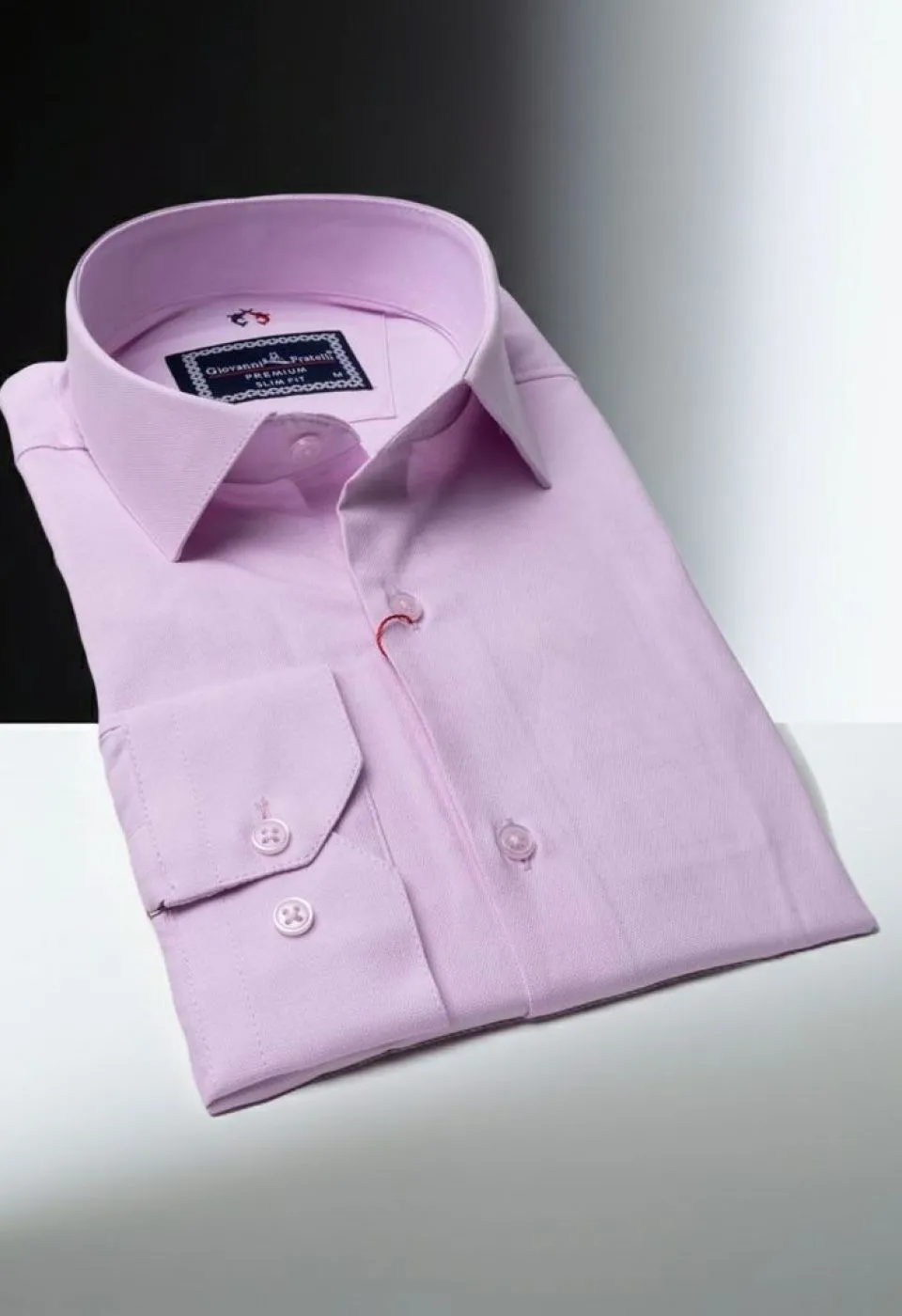 Slim Fit Uzun Kol Düz Renk Oxford Erkek Gömlek 3GMK321171006 - Giovanni Fratelli