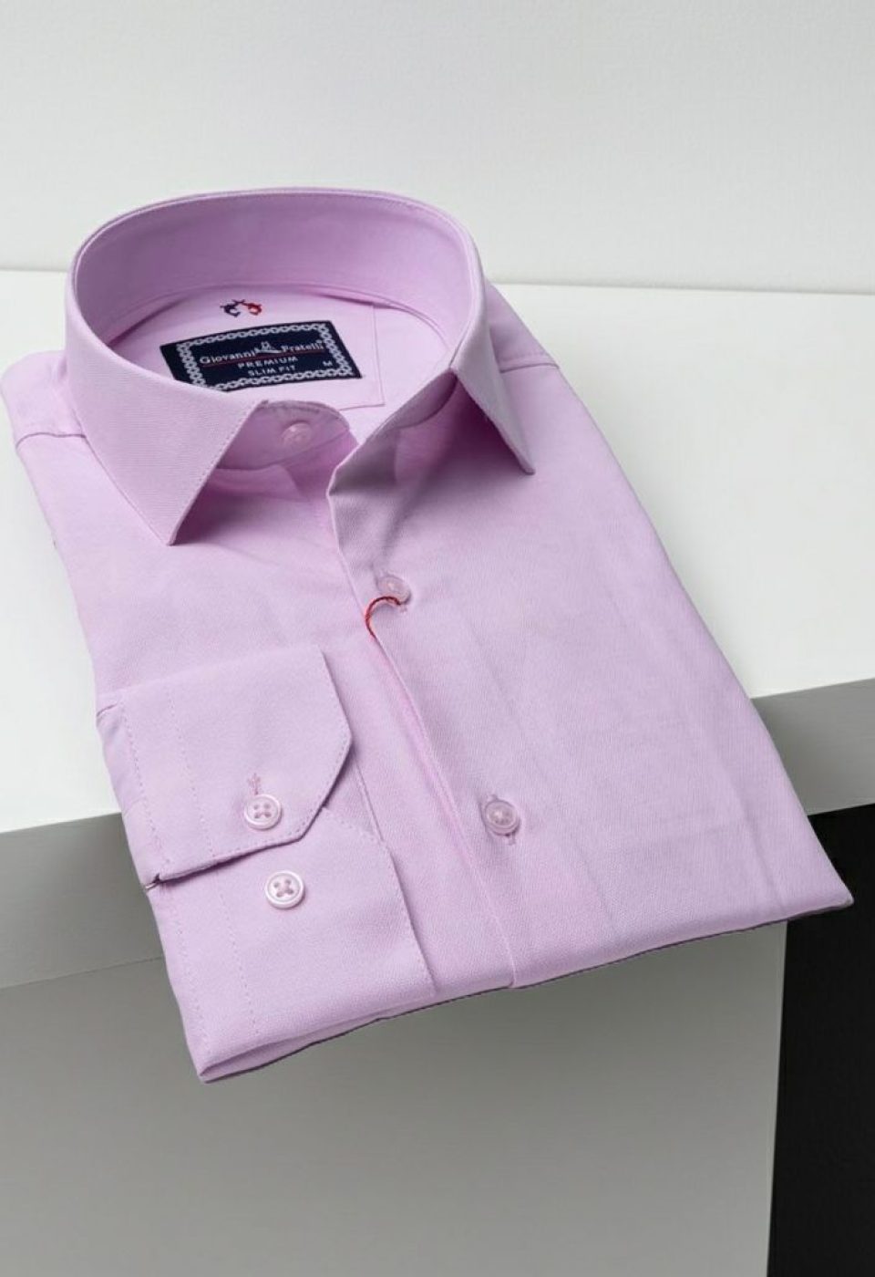 Slim Fit Uzun Kol Düz Renk Oxford Erkek Gömlek 3GMK321171006 - Giovanni Fratelli