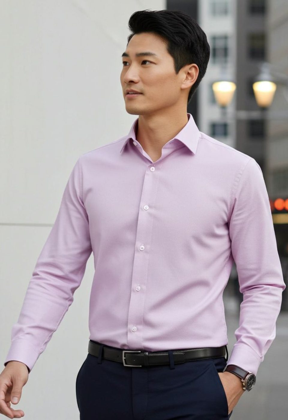 Slim Fit Uzun Kol Düz Renk Oxford Erkek Gömlek 3GMK321171006 - Giovanni Fratelli