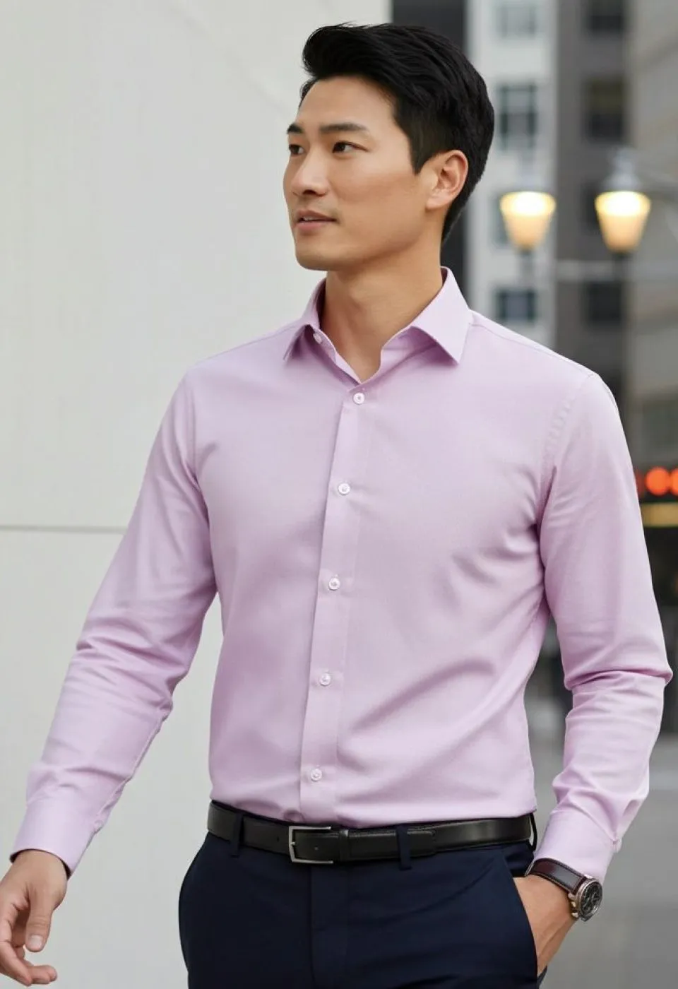Slim Fit Uzun Kol Düz Renk Oxford Erkek Gömlek 3GMK321171006 - Giovanni Fratelli