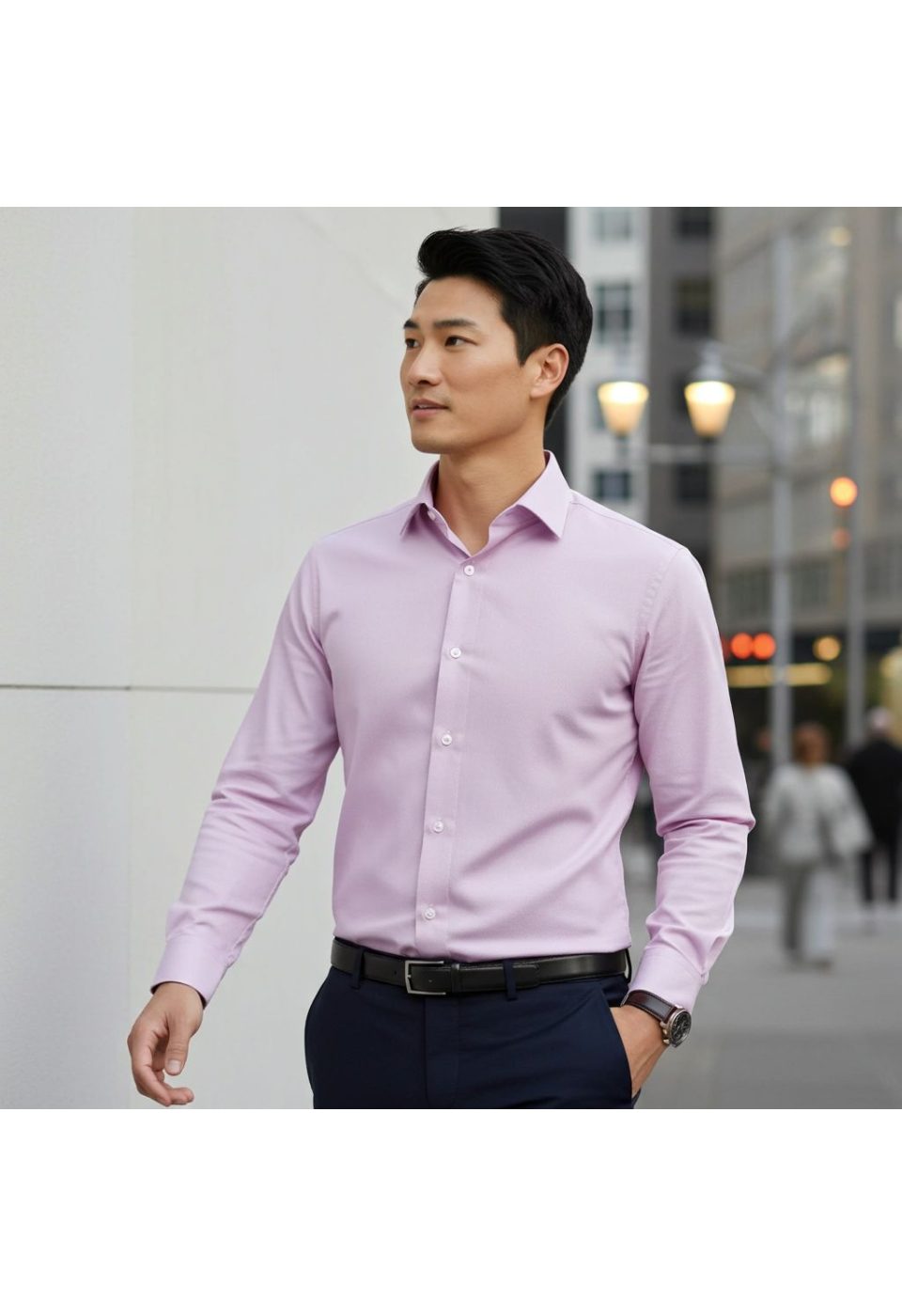 Slim Fit Uzun Kol Düz Renk Oxford Erkek Gömlek 3GMK321171006 - Giovanni Fratelli