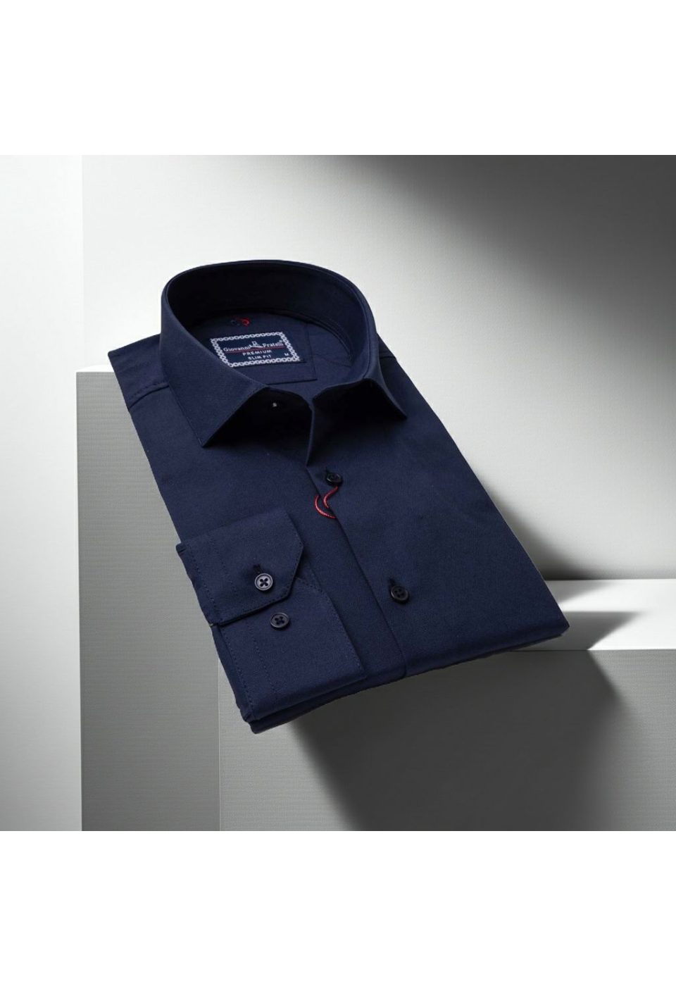 Slim Fit Uzun Kol Düz Renk Oxford Erkek Gömlek 3GMK321171007 - Giovanni Fratelli