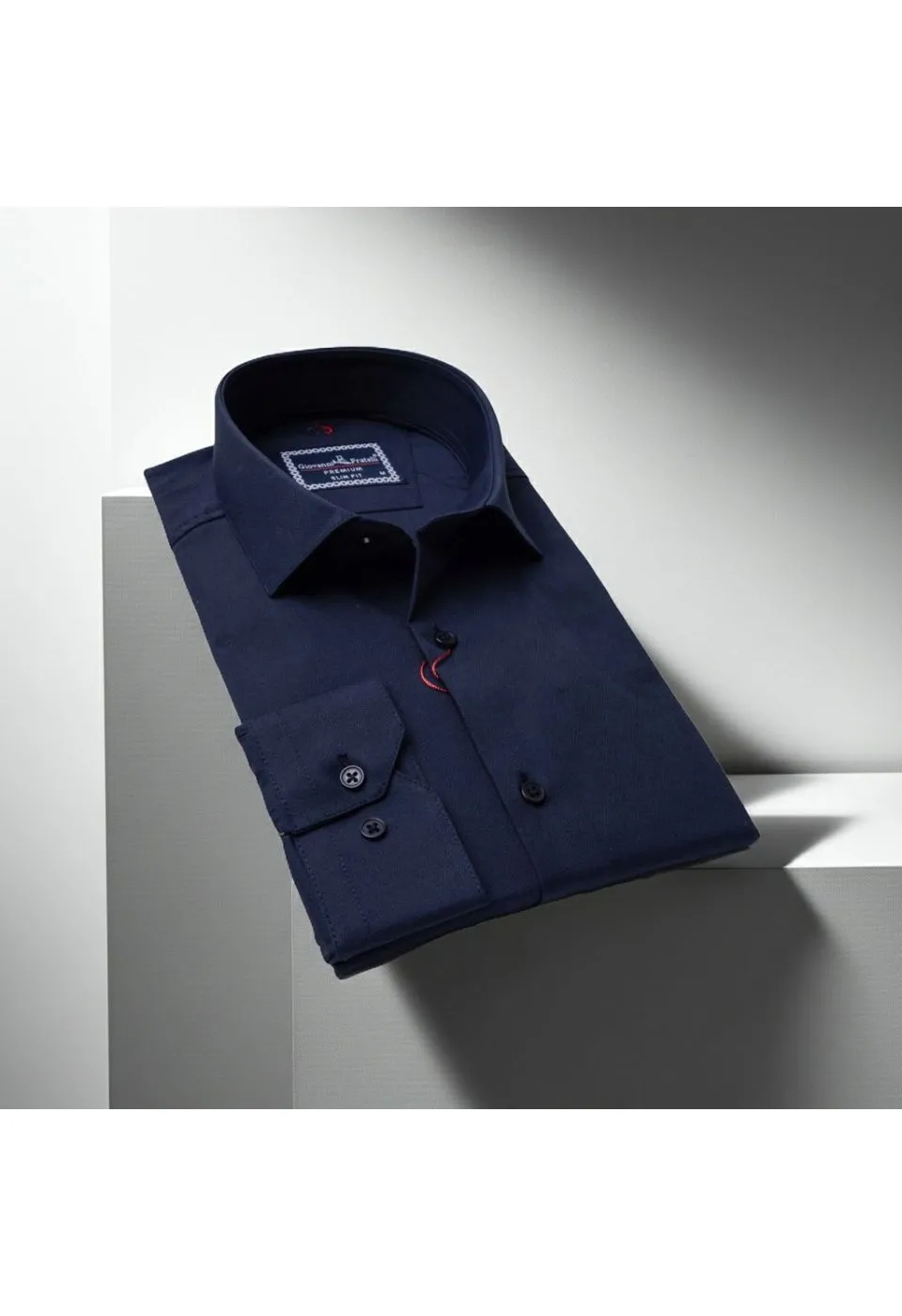 Slim Fit Uzun Kol Düz Renk Oxford Erkek Gömlek 3GMK321171007 - Giovanni Fratelli