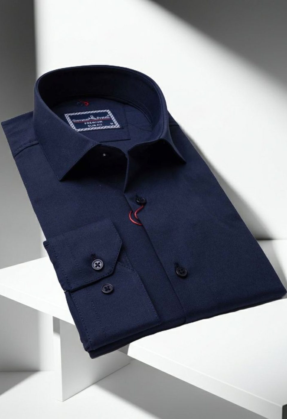 Slim Fit Uzun Kol Düz Renk Oxford Erkek Gömlek 3GMK321171007