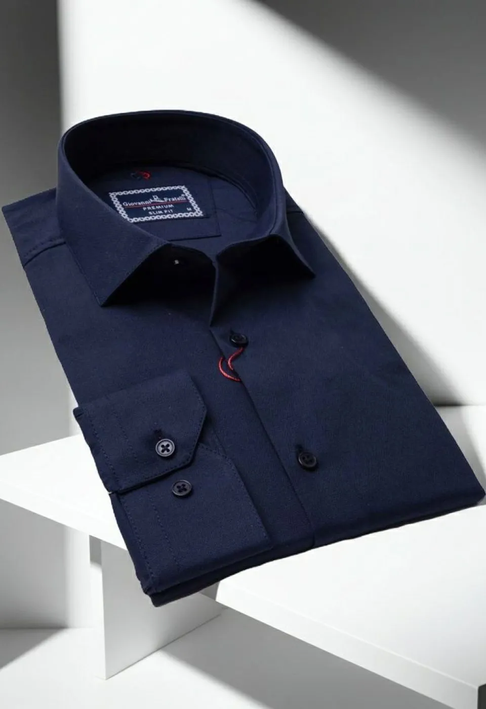 Slim Fit Uzun Kol Düz Renk Oxford Erkek Gömlek 3GMK321171007