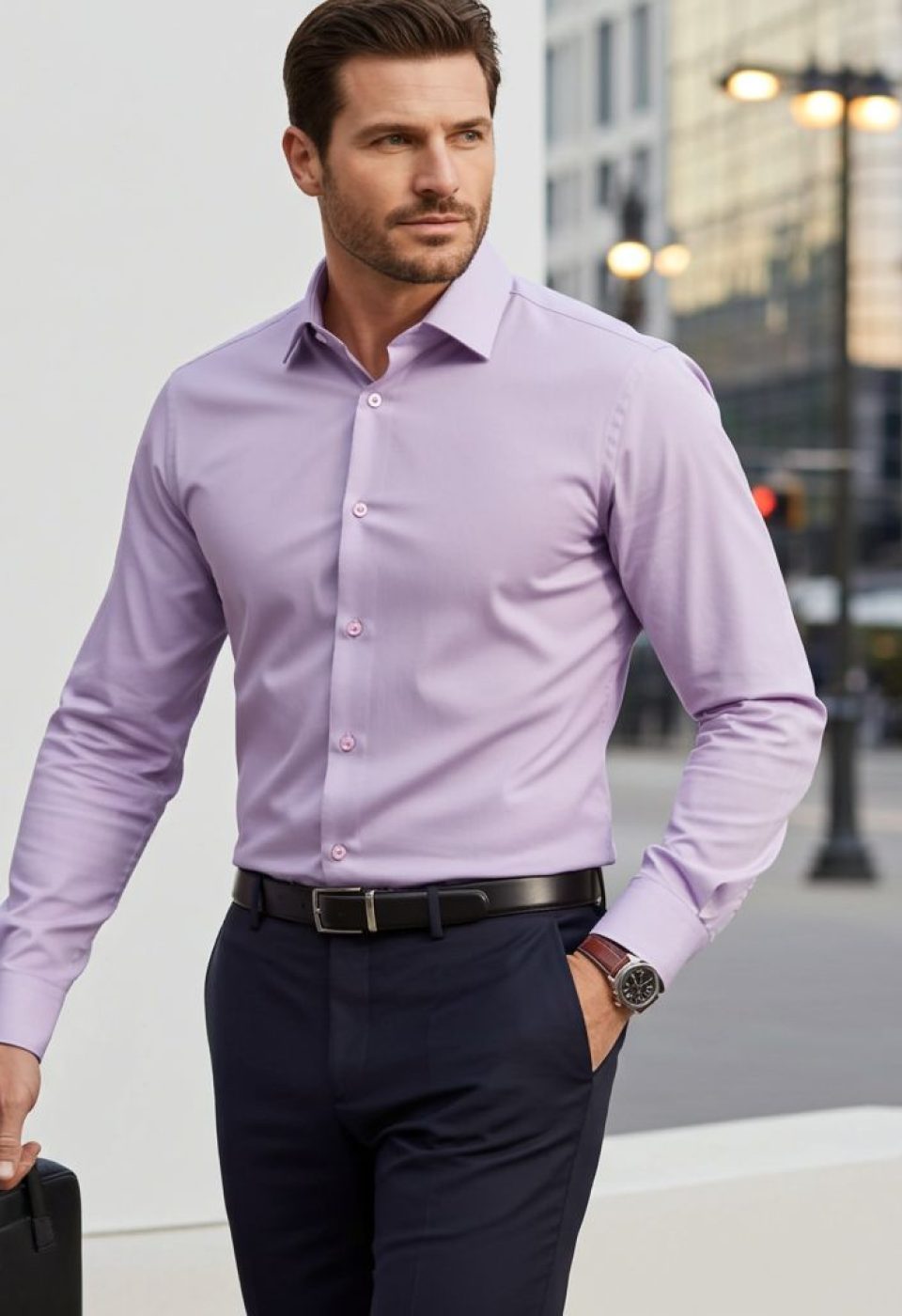 Slim Fit Uzun Kol Düz Renk Oxford Erkek Gömlek 3GMK321171010 Slim Fit Uzun Kol Düz Renk Oxford Erkek Gömlek 3GMK321171010