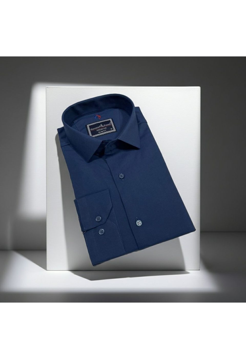 Slim Fit Uzun Kol Düz Renk Oxford Erkek Gömlek 3GMK321171011 - Giovanni Fratelli