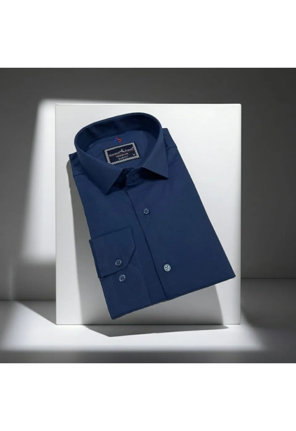 Slim Fit Uzun Kol Düz Renk Oxford Erkek Gömlek 3GMK321171011 - Giovanni Fratelli