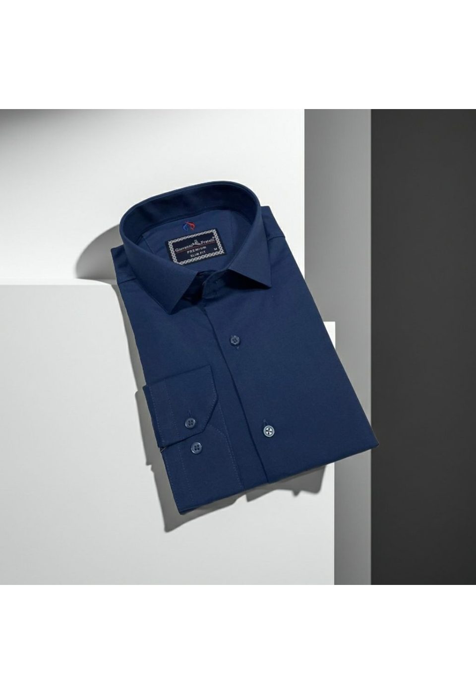 Slim Fit Uzun Kol Düz Renk Oxford Erkek Gömlek 3GMK321171011 - Giovanni Fratelli
