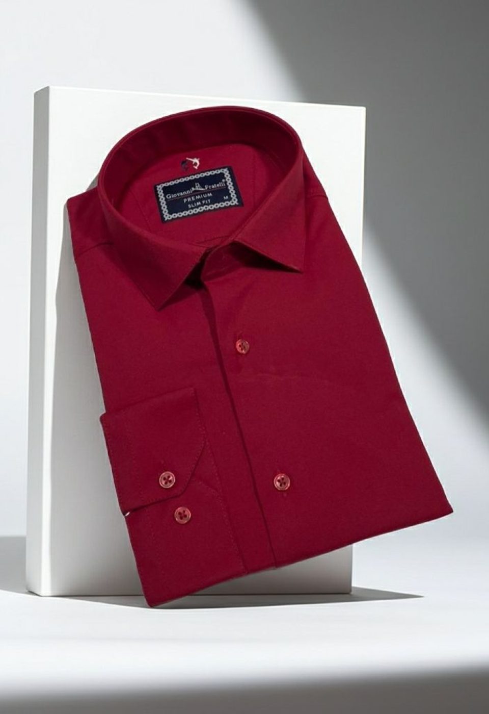 Slim Fit Uzun Kol Düz Renk Oxford Erkek Gömlek 3GMK321171012