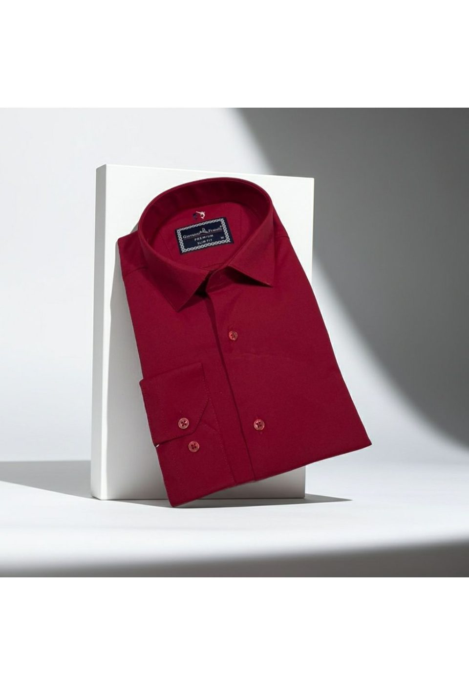 Slim Fit Uzun Kol Düz Renk Oxford Erkek Gömlek 3GMK321171012 - Giovanni Fratelli