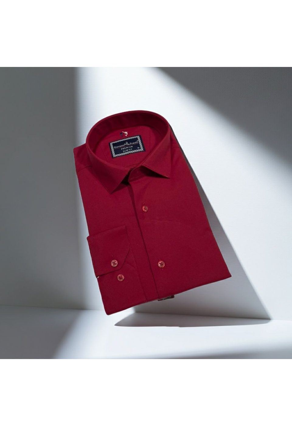Slim Fit Uzun Kol Düz Renk Oxford Erkek Gömlek 3GMK321171012 - Giovanni Fratelli