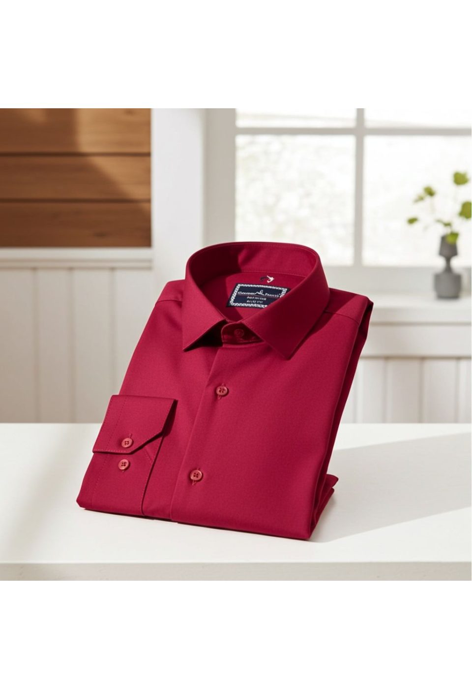 Slim Fit Uzun Kol Düz Renk Oxford Erkek Gömlek 3GMK321171012 - Giovanni Fratelli