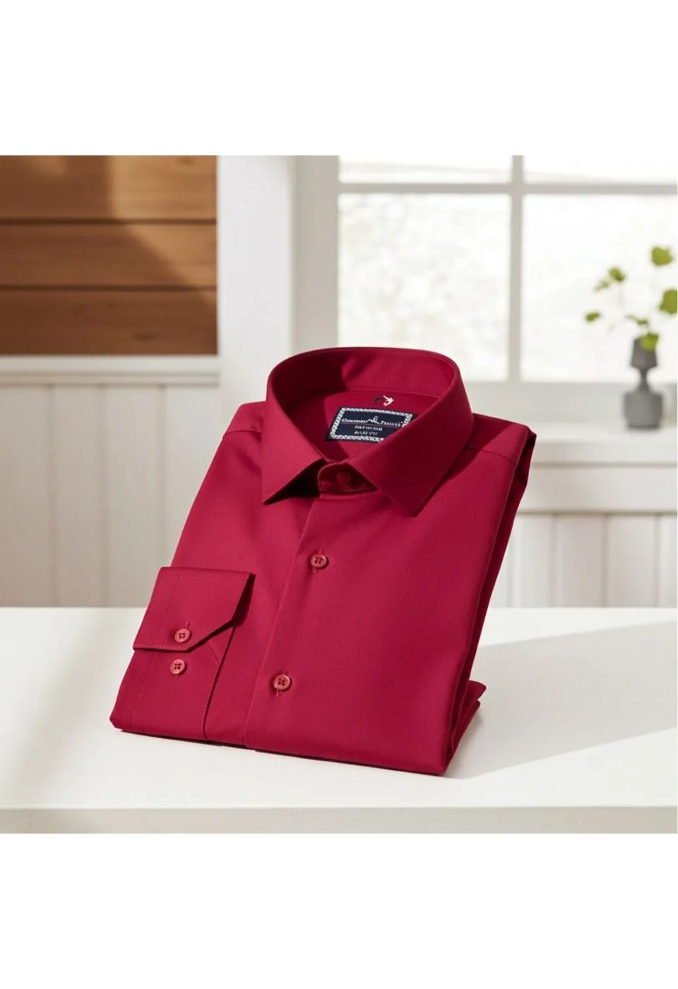 Slim Fit Uzun Kol Düz Renk Oxford Erkek Gömlek 3GMK321171012 - Giovanni Fratelli