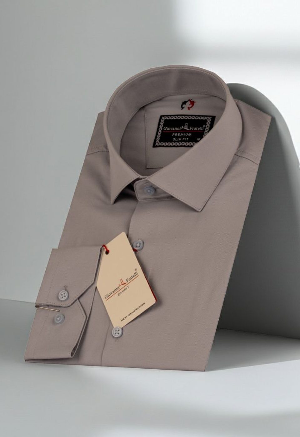 Slim Fit Uzun Kol Düz Renk Oxford Erkek Gömlek 3GMK321171014