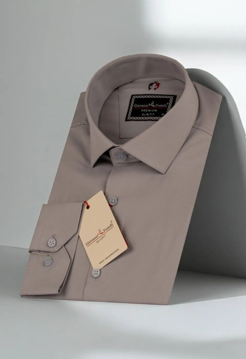 Slim Fit Uzun Kol Düz Renk Oxford Erkek Gömlek 3GMK321171014