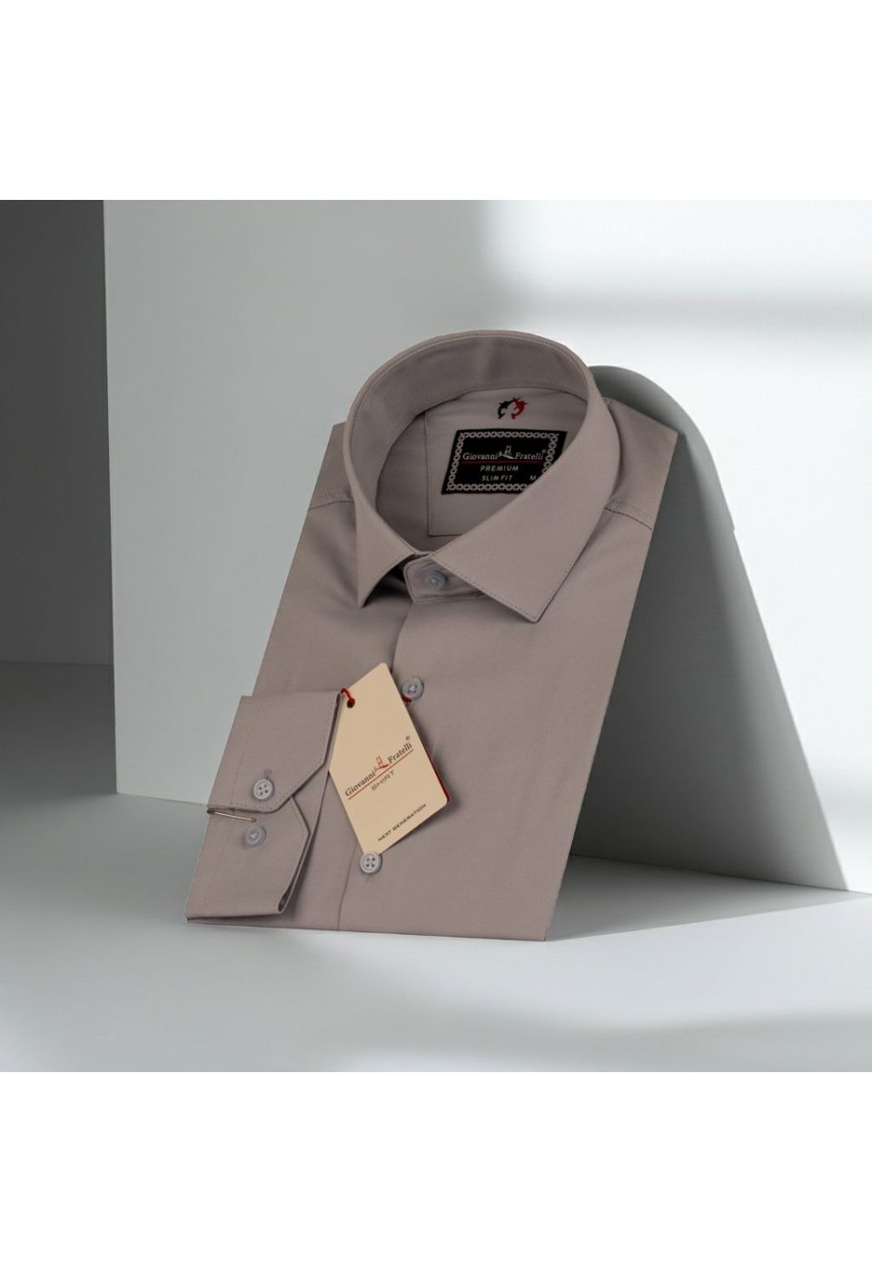 1171 CR OXFORD 014 Slim Fit Uzun Kol Düz Renk Oxford Erkek Gömlek 3GMK321171014 - Giovanni Fratelli