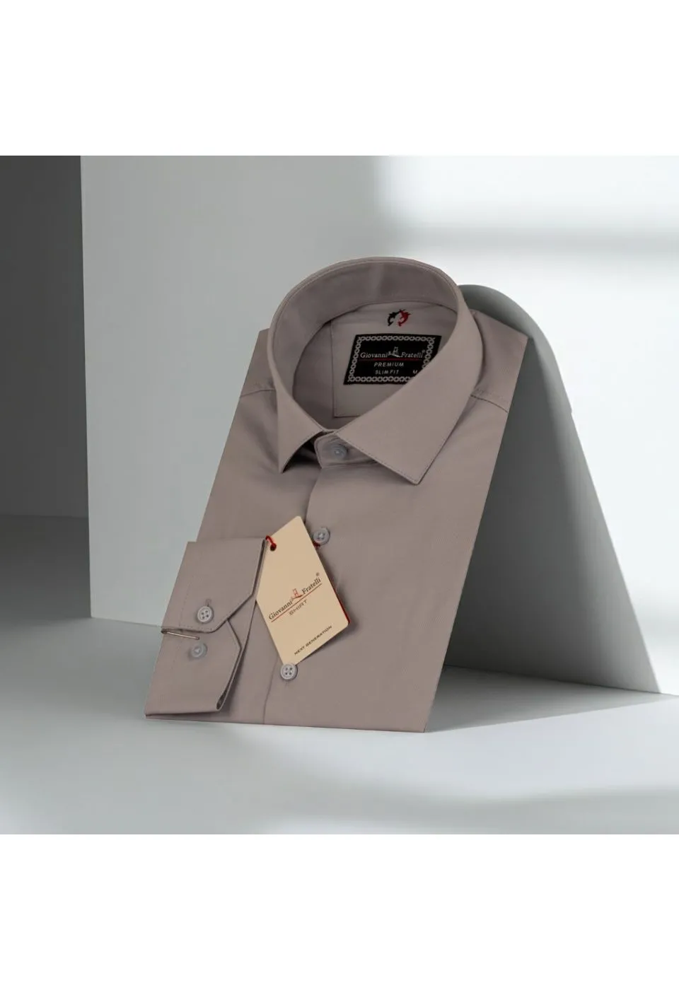 Slim Fit Uzun Kol Düz Renk Oxford Erkek Gömlek 3GMK321171014 - Giovanni Fratelli