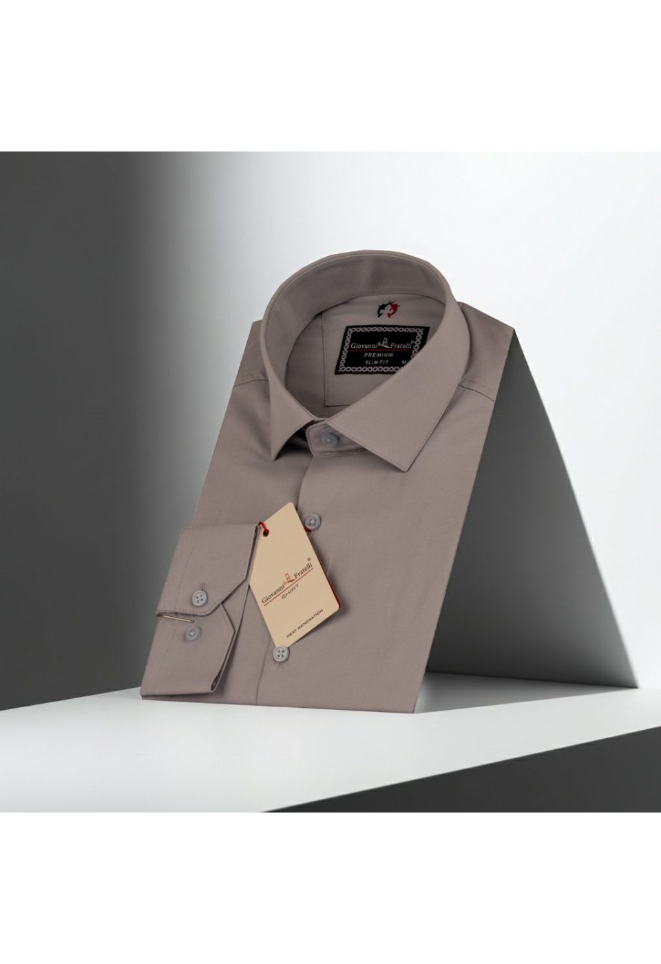 1171 CR OXFORD 014 Slim Fit Uzun Kol Düz Renk Oxford Erkek Gömlek 3GMK321171014 - Giovanni Fratelli