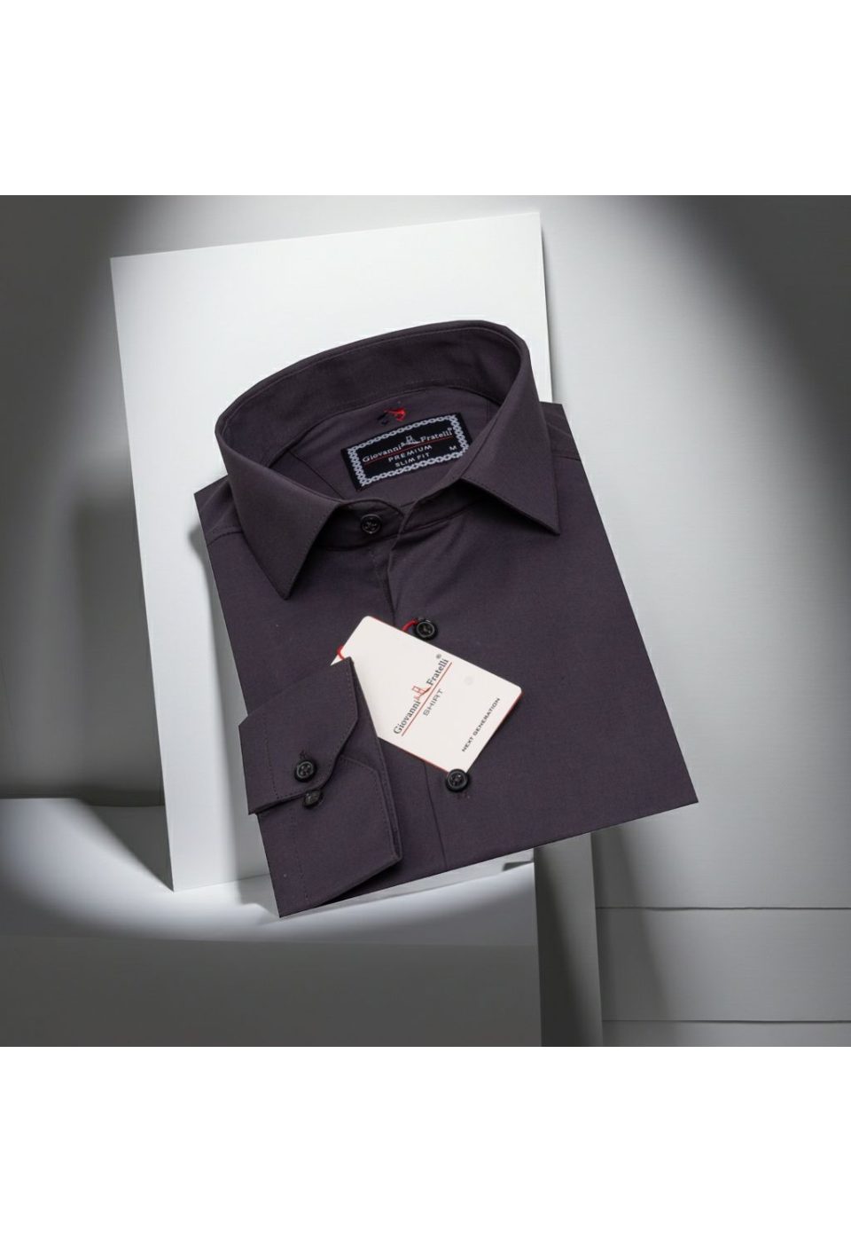 Slim Fit Uzun Kol Düz Renk Oxford Erkek Gömlek 3GMK321171015 - Giovanni Fratelli