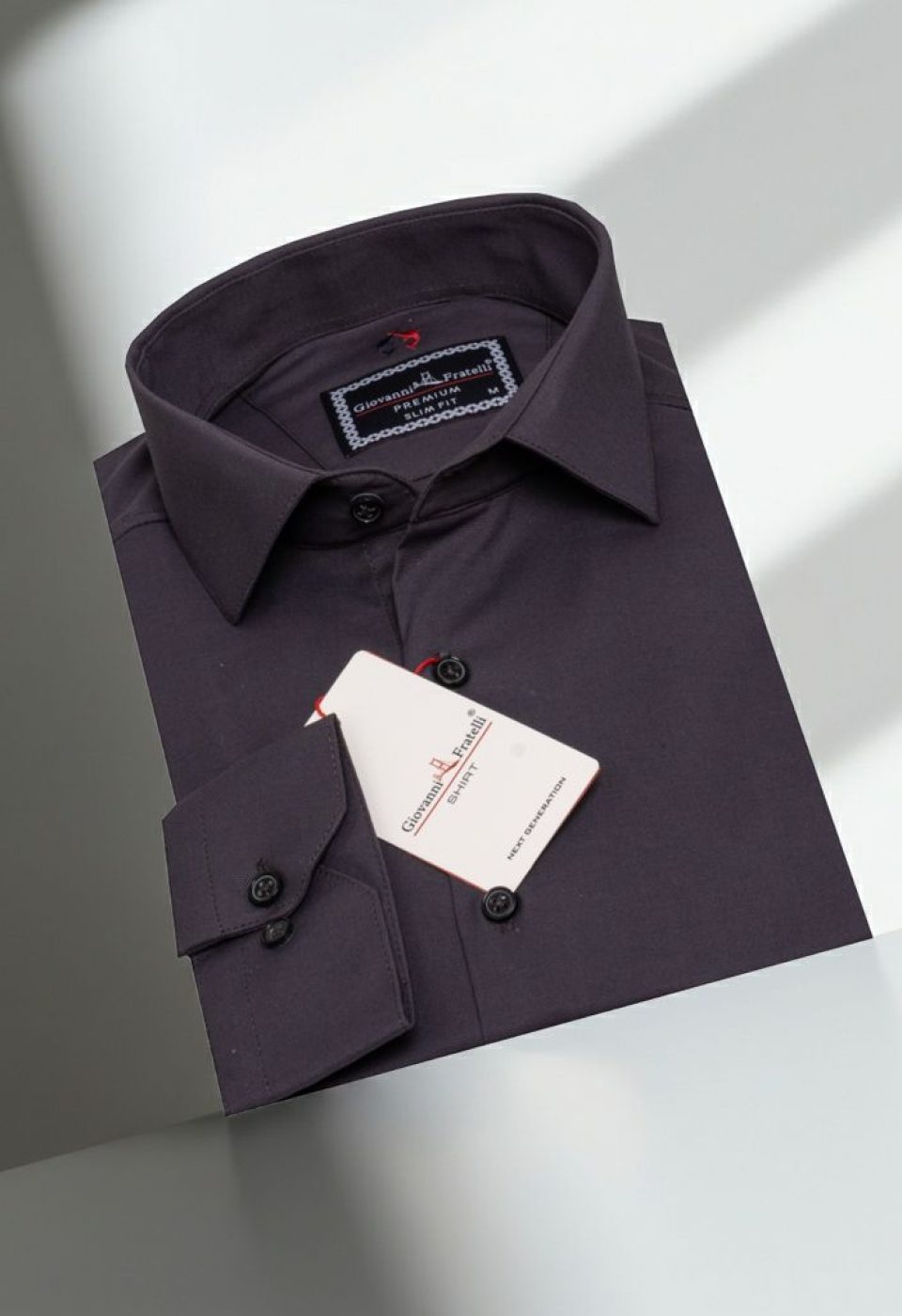 Slim Fit Uzun Kol Düz Renk Oxford Erkek Gömlek 3GMK321171015