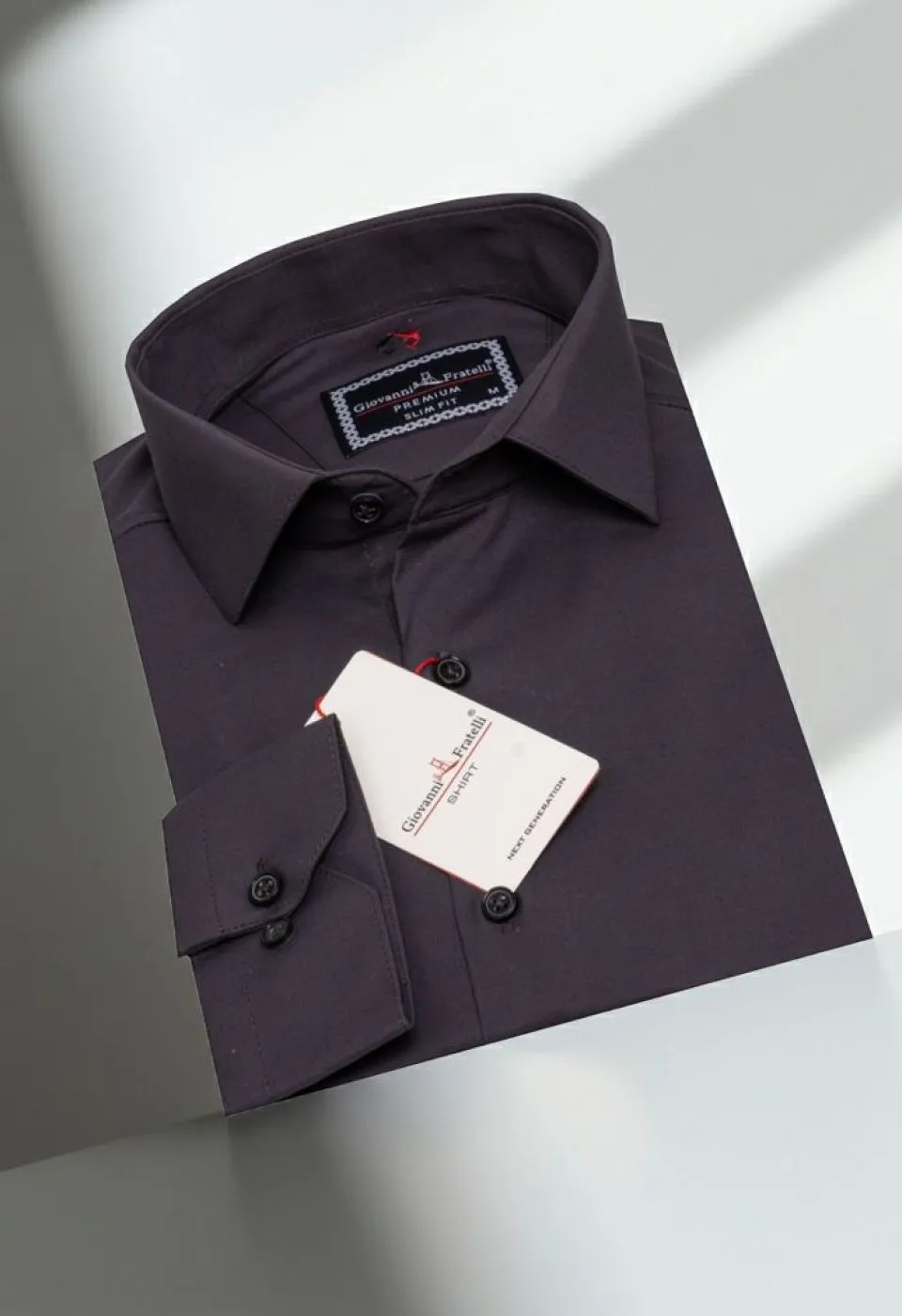 Slim Fit Uzun Kol Düz Renk Oxford Erkek Gömlek 3GMK321171015